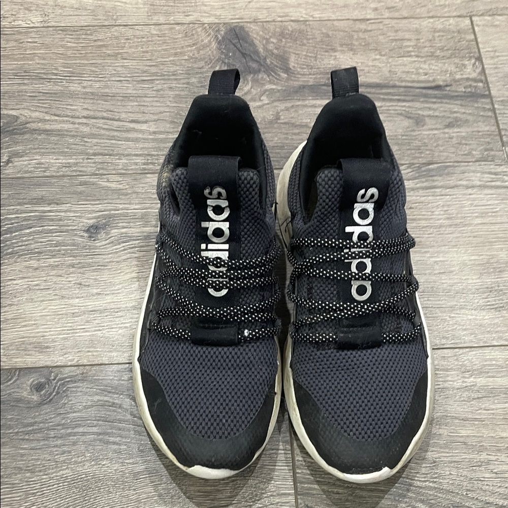 adidas Kids Black and White Sneakers